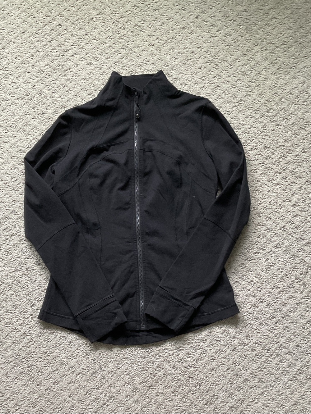 lululemon athletica Black Zip-Up Jacket 0440